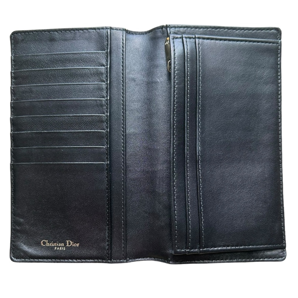 207-24 Christian Dior Diorama Bifold Long Wallet - Picture 3 of 15